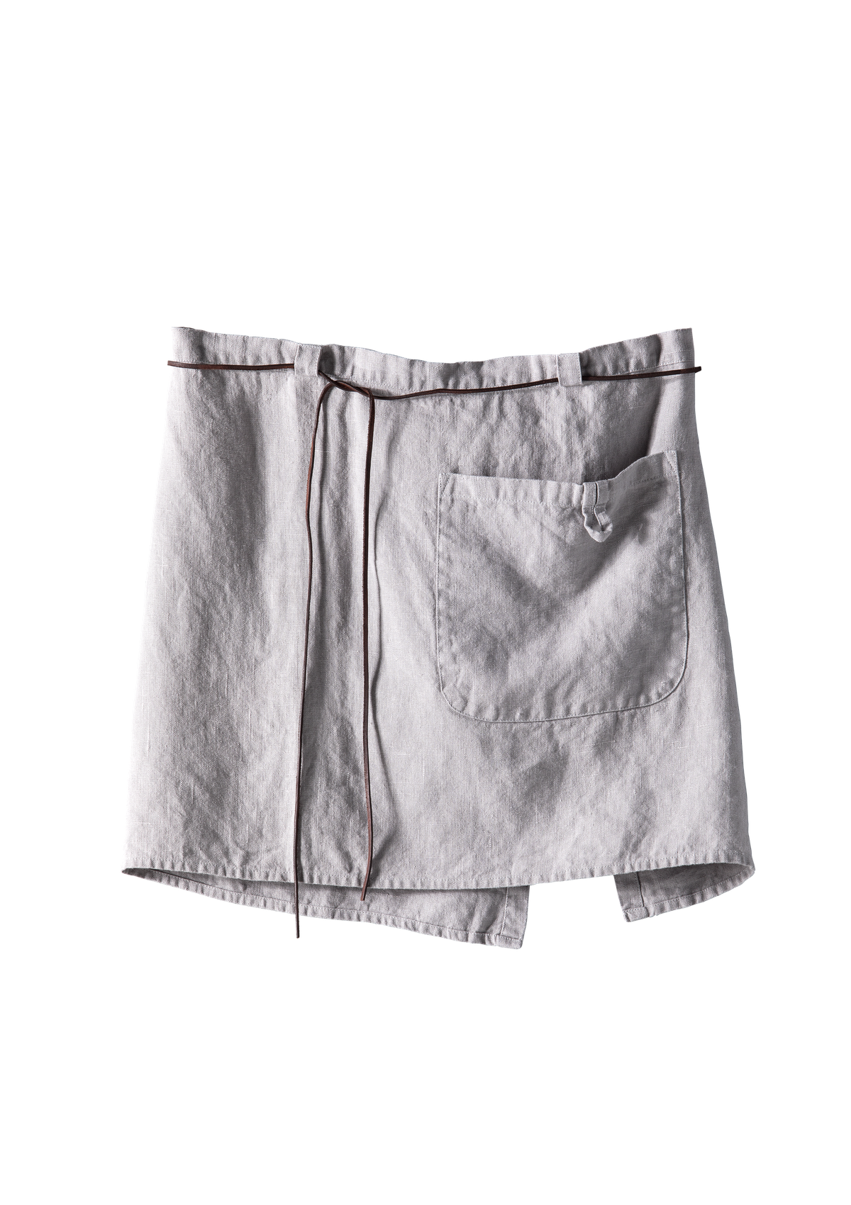 Half Apron Brisbane In Fine Linen Unisex | U.C.W