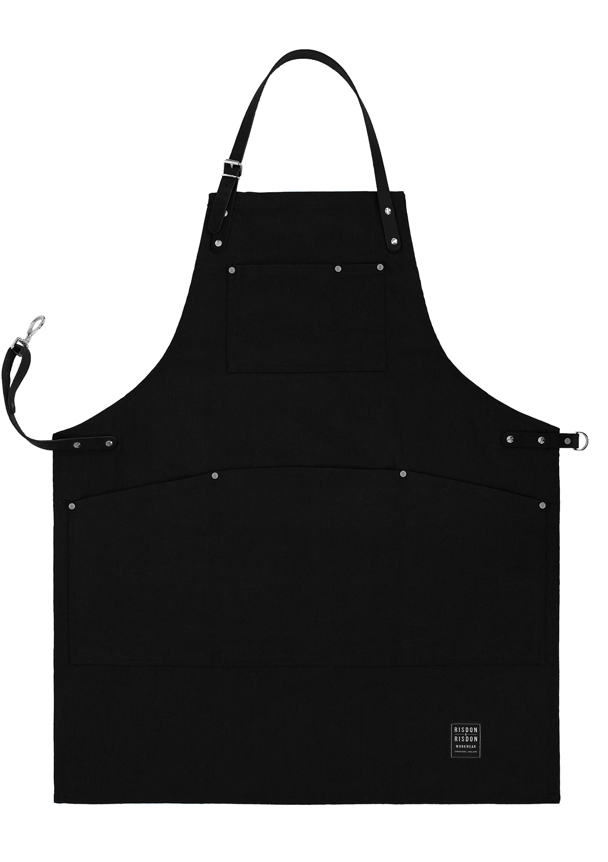 Handcrafted Original Apron with Leather Straps Unisex | Risdon & Risdon