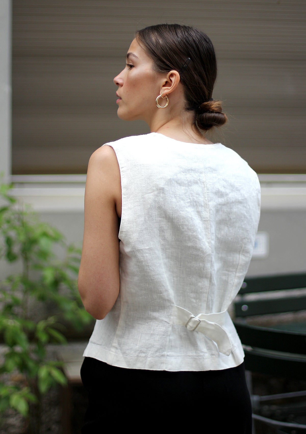 Vest London in Linen | U.C.W