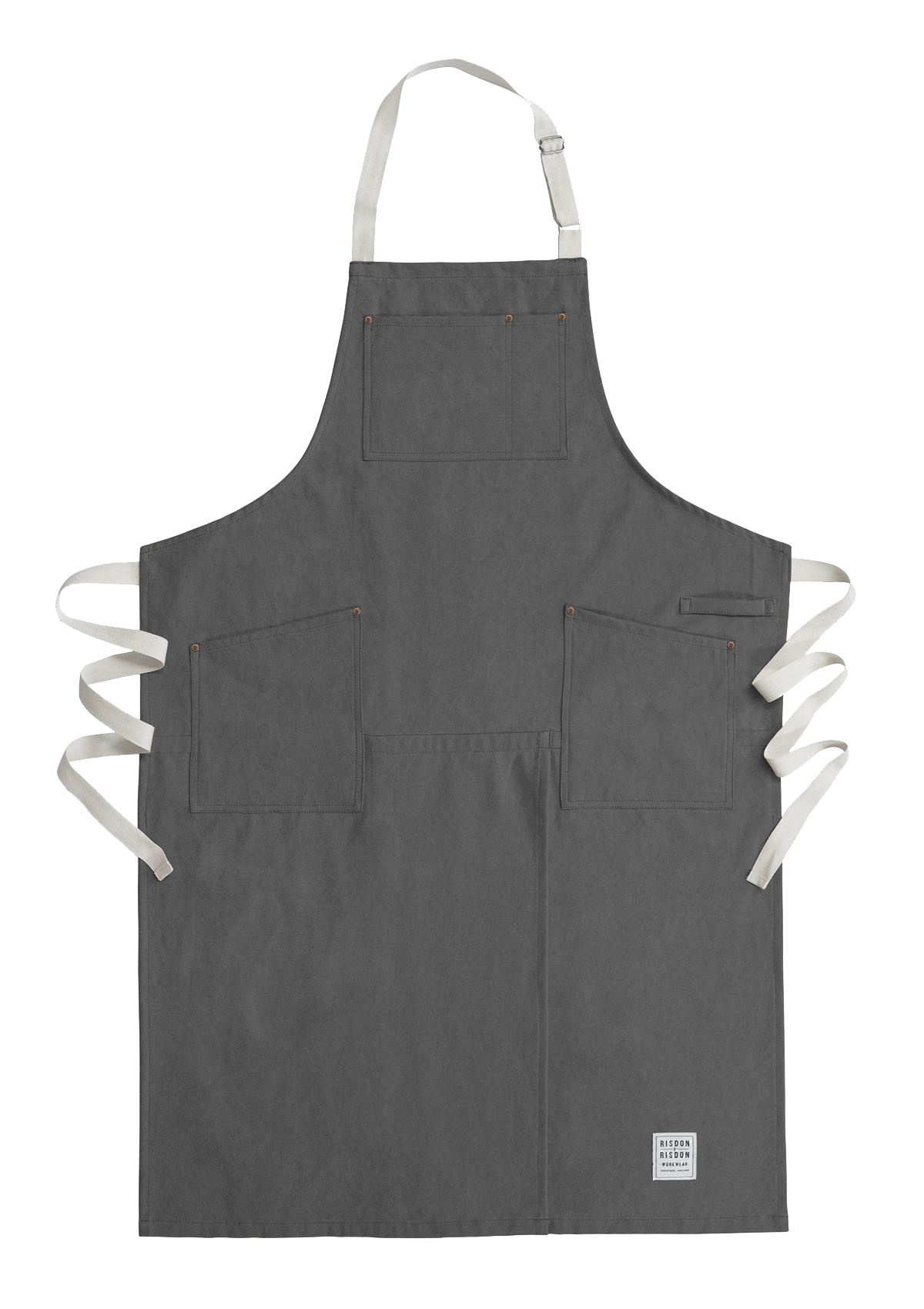 Handcrafted Potter's Apron Canvas Split-Leg With Pockets Unisex | Risdon & Risdon