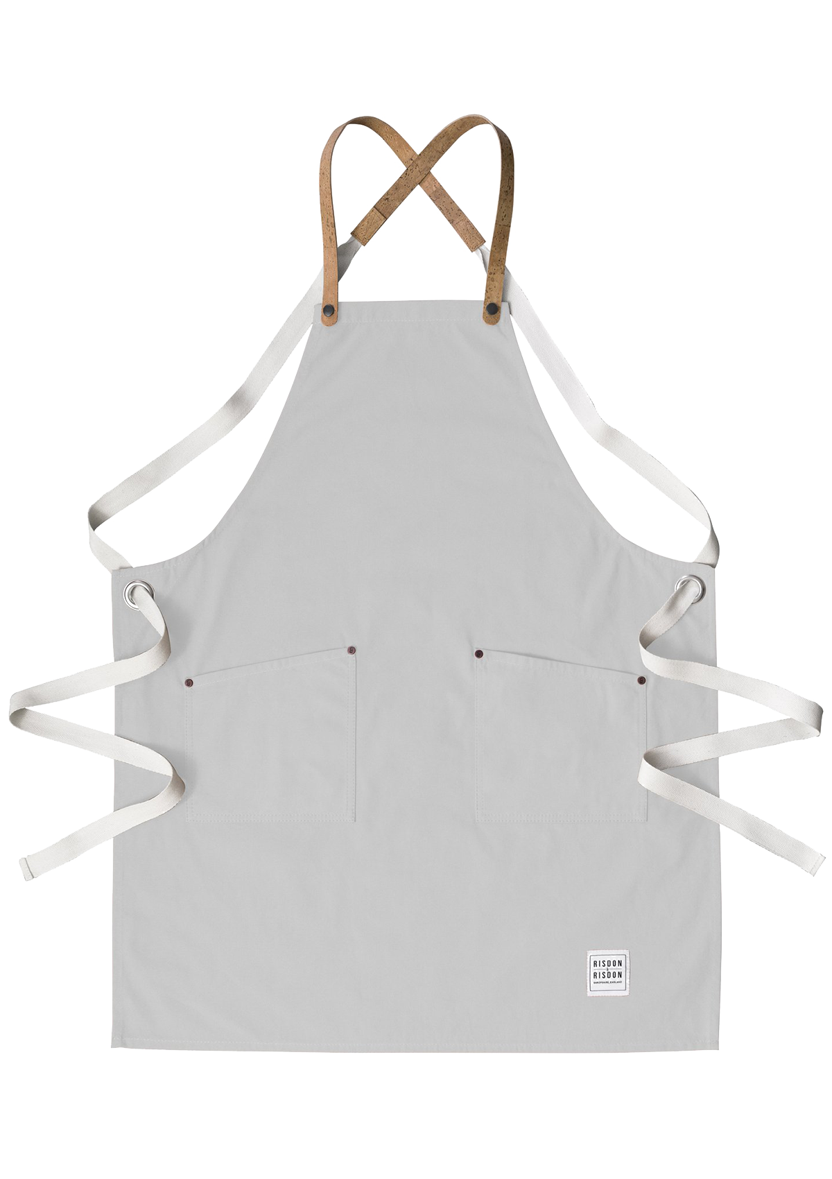Handcrafted Apron Studio with Cork Straps Unisex | Risdon & Risdon