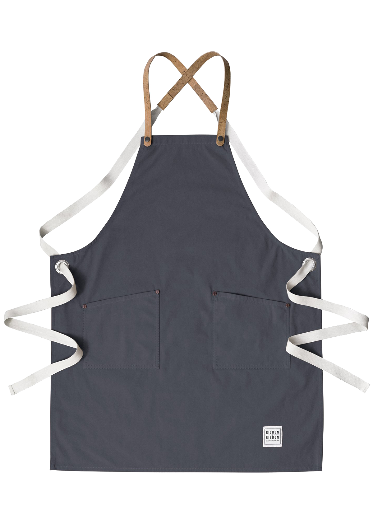 Handcrafted Apron Studio with Cork Straps Unisex | Risdon & Risdon