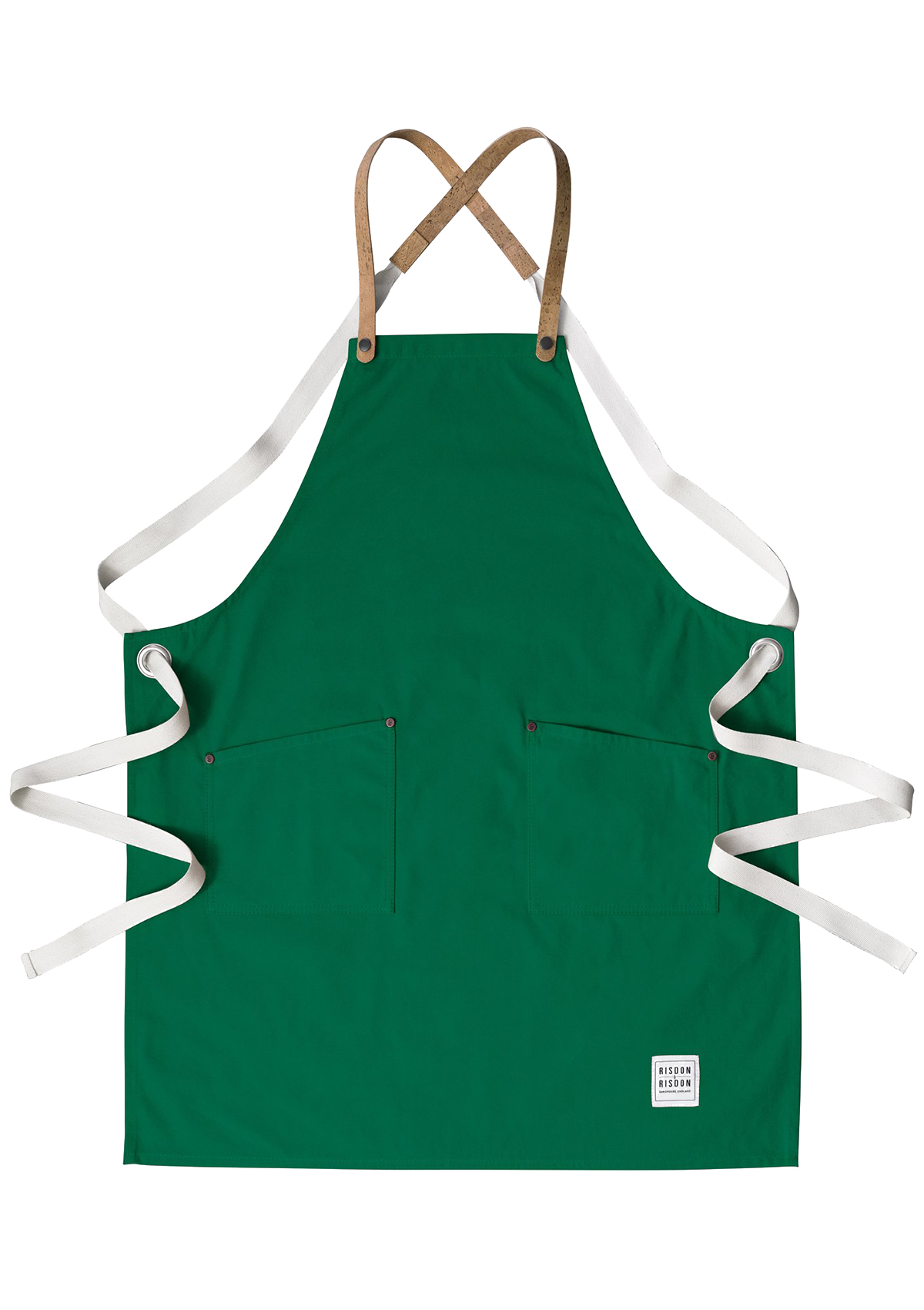 Handcrafted Apron Studio with Cork Straps Unisex | Risdon & Risdon