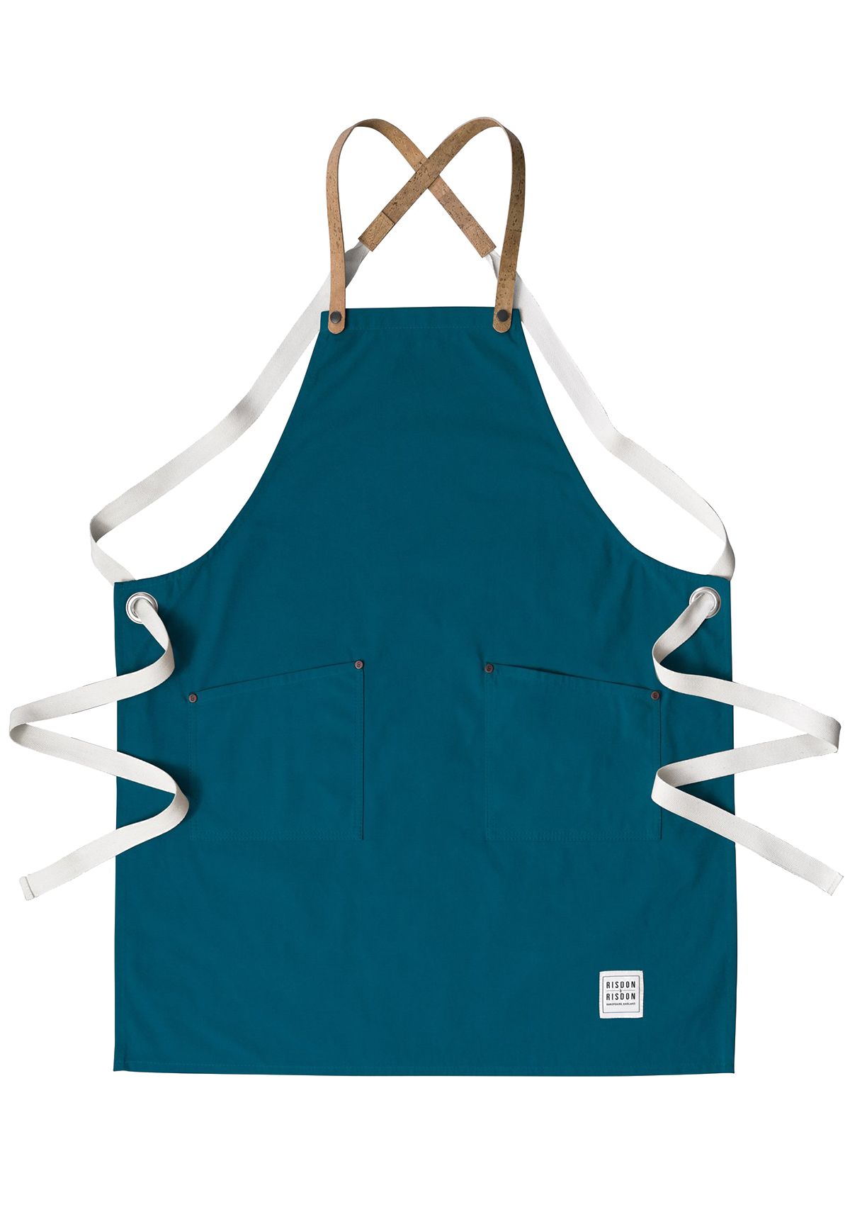 Handcrafted Apron Studio with Cork Straps Unisex | Risdon & Risdon